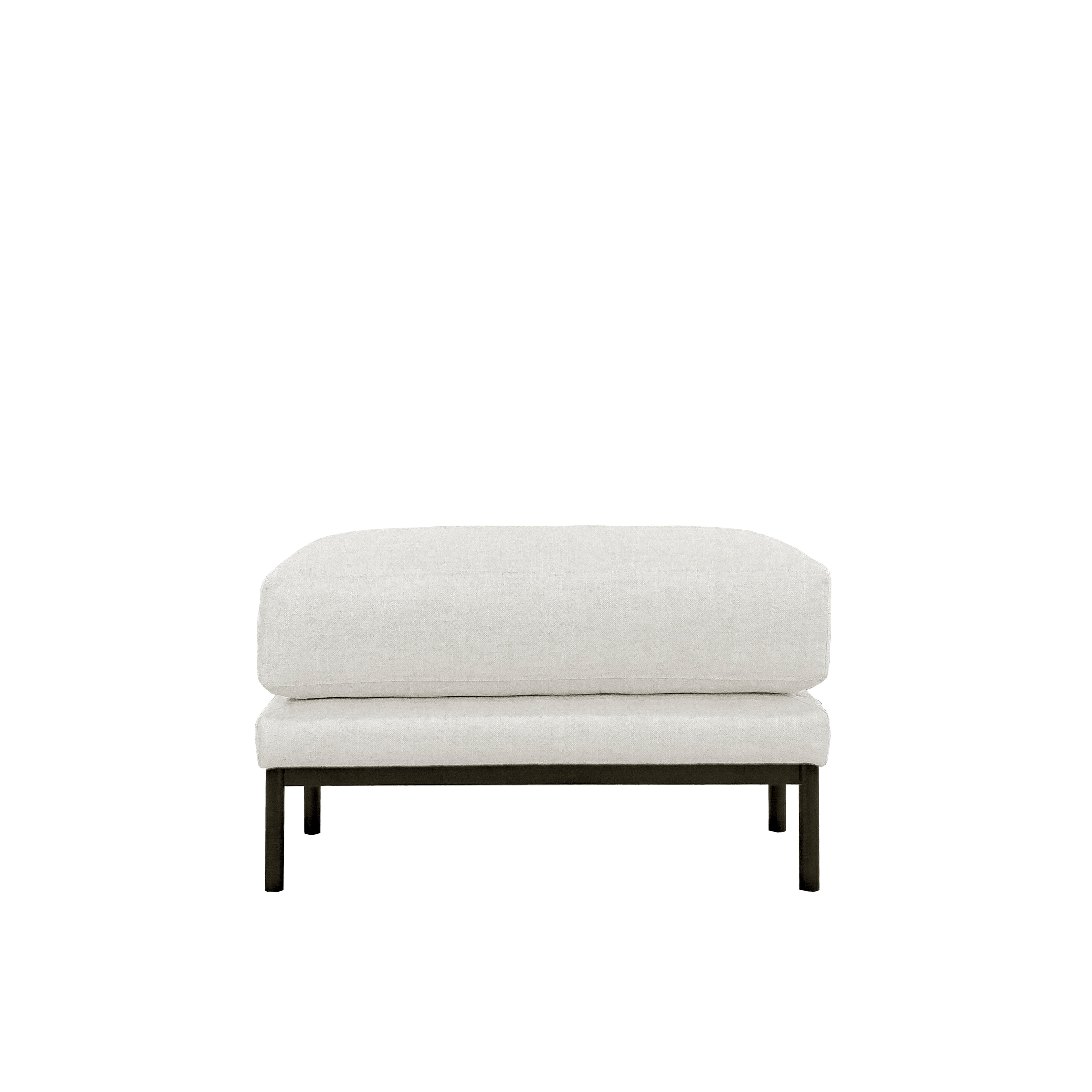 Thin ottoman on sale